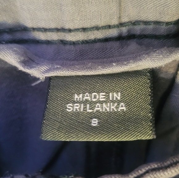 Eddie Bauer Blakely Straight Cotton Pants Womens 8 Legend Wash B73 - Picture 5 of 12